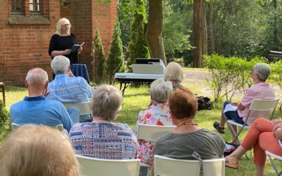draußen statt drinnen. Lesung in Rathenow