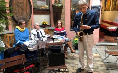 Sommerabend im Café Matschke, Potsdam